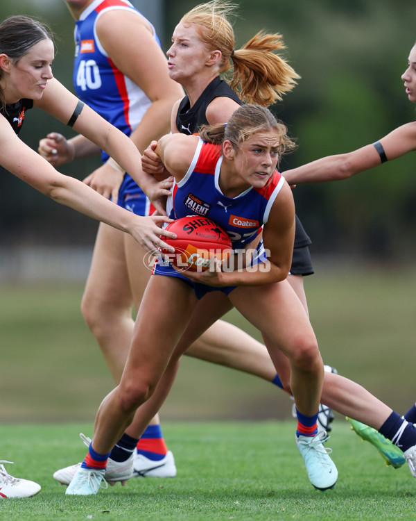 Coates League Girls 2025 Round 01 - Northern Knights v Oakleigh Chargers - A-58408101