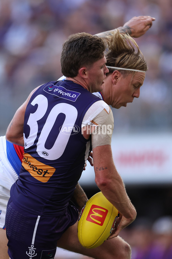 AFL 2025 Round 04 - Fremantle v Western Bulldogs - A-58419696