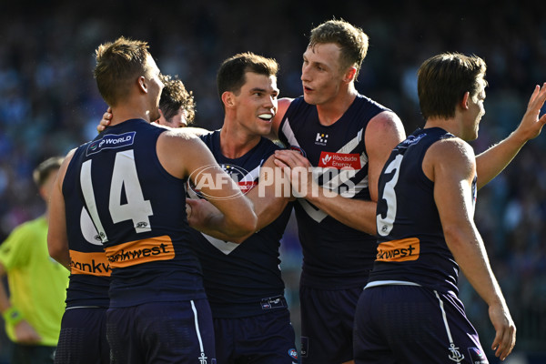 AFL 2025 Round 04 - Fremantle v Western Bulldogs - A-58419698