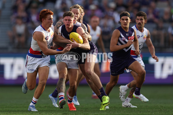 AFL 2025 Round 04 - Fremantle v Western Bulldogs - A-58421937