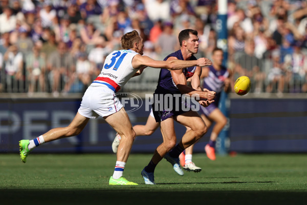 AFL 2025 Round 04 - Fremantle v Western Bulldogs - A-58422673
