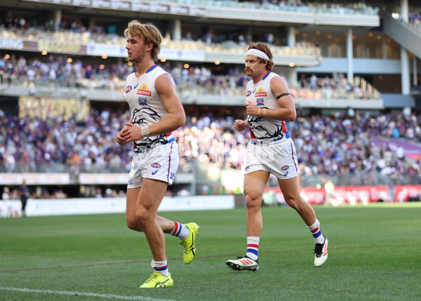 AFL 2025 Round 04 - Fremantle v Western Bulldogs - A-58424576