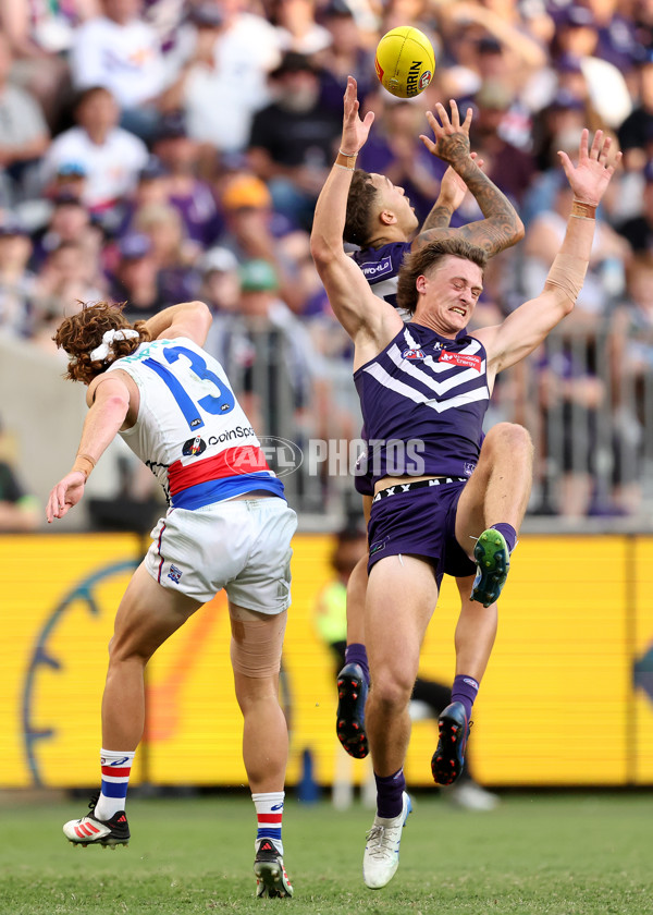 AFL 2025 Round 04 - Fremantle v Western Bulldogs - A-58424828