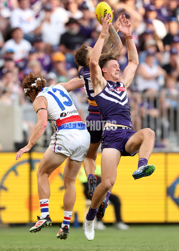 AFL 2025 Round 04 - Fremantle v Western Bulldogs - A-58424830