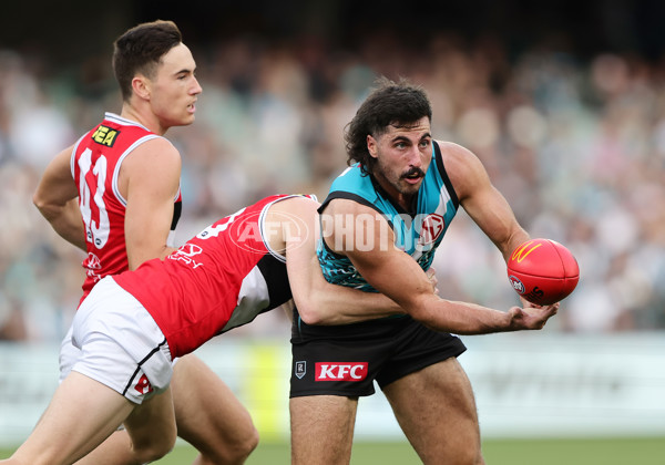 AFL 2025 Round 04 - Port Adelaide v St Kilda - A-58424858