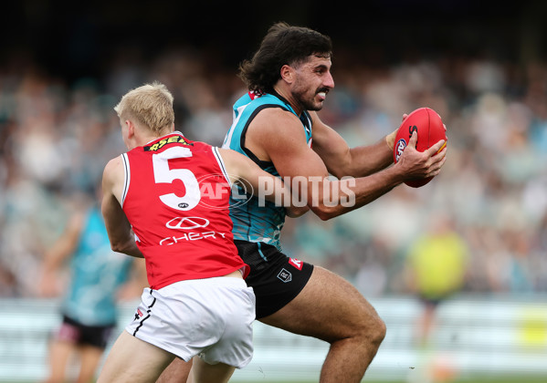 AFL 2025 Round 04 - Port Adelaide v St Kilda - A-58427189