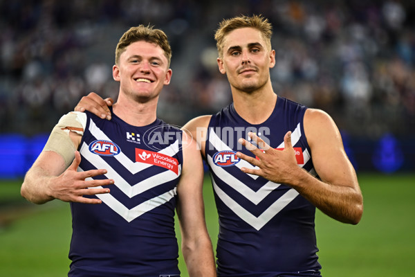 AFL 2025 Round 04 - Fremantle v Western Bulldogs - A-58427239