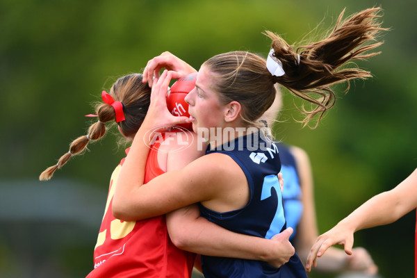 Marsh AFL National Development Championships U16 Girls 2025 - Gold Coast Suns Academy v Victoria Metro - A-58468257