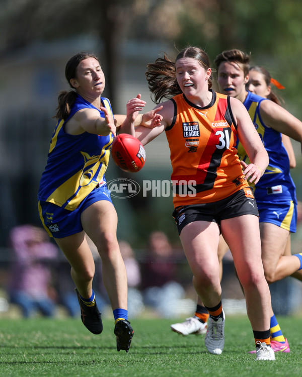 Coates League Girls 2025 Round 01 - Calder Cannons v Western Jets - A-58471063