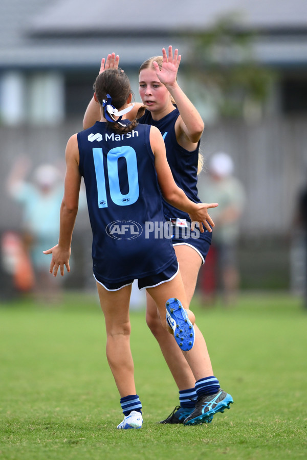 Marsh AFL National Development Championships U16 Girls 2025 - Gold Coast Suns Academy v Victoria Metro - A-58472167