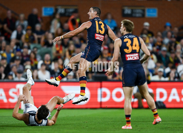 AFL 2025 Round 05 - Adelaide v Geelong - A-58490913