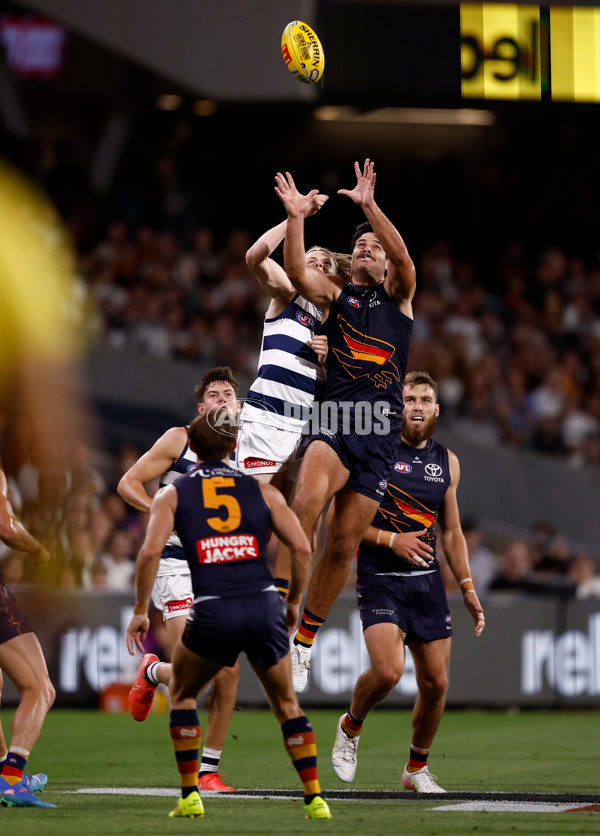 AFL 2025 Round 05 - Adelaide v Geelong - A-58497750