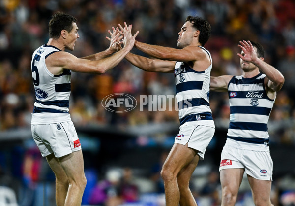 AFL 2025 Round 05 - Adelaide v Geelong - A-58500992