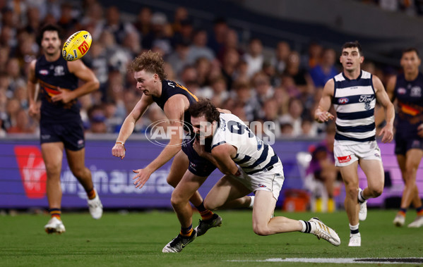 AFL 2025 Round 05 - Adelaide v Geelong - A-58502427