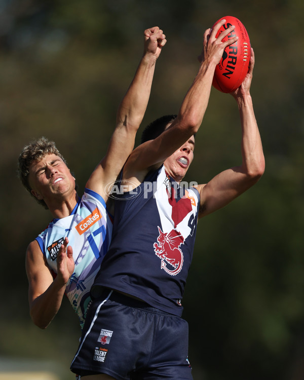 Coates League Boys 2025 Round 03 - Sandringham Dragons v Oakleigh Chargers - A-58537395