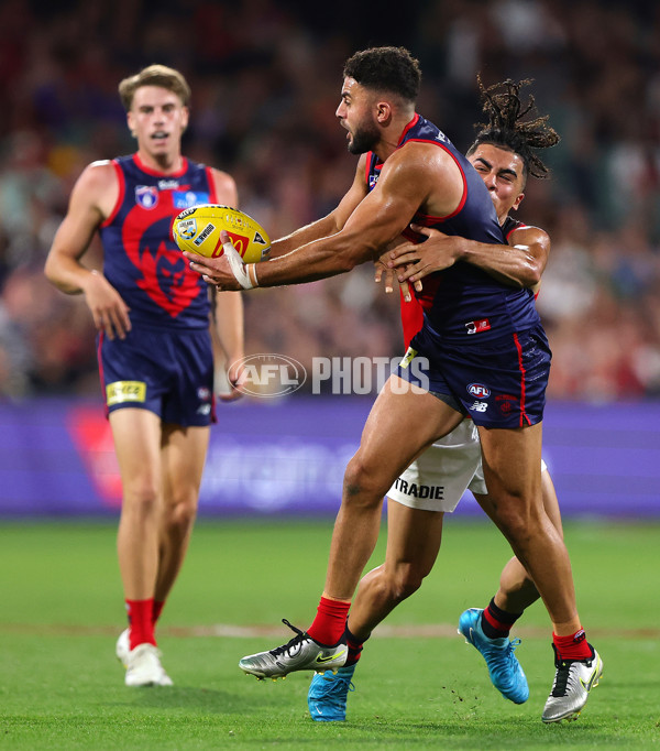 AFL 2025 Round 05 - Melbourne v Essendon - A-58550911