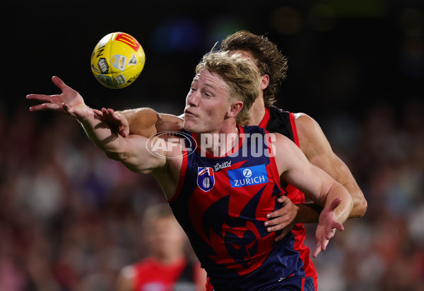 AFL 2025 Round 05 - Melbourne v Essendon - A-58552280