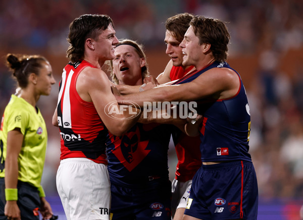 AFL 2025 Round 05 - Melbourne v Essendon - A-58552281