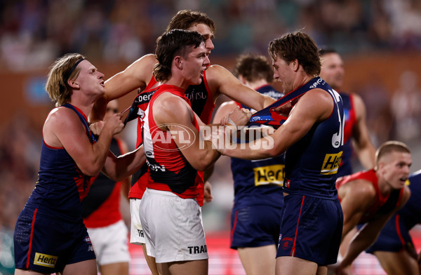 AFL 2025 Round 05 - Melbourne v Essendon - A-58553437