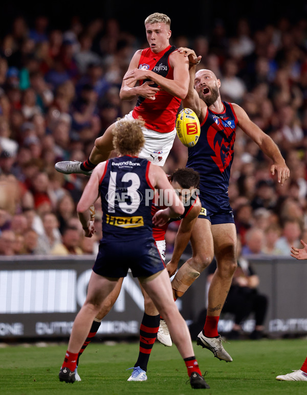 AFL 2025 Round 05 - Melbourne v Essendon - A-58553511