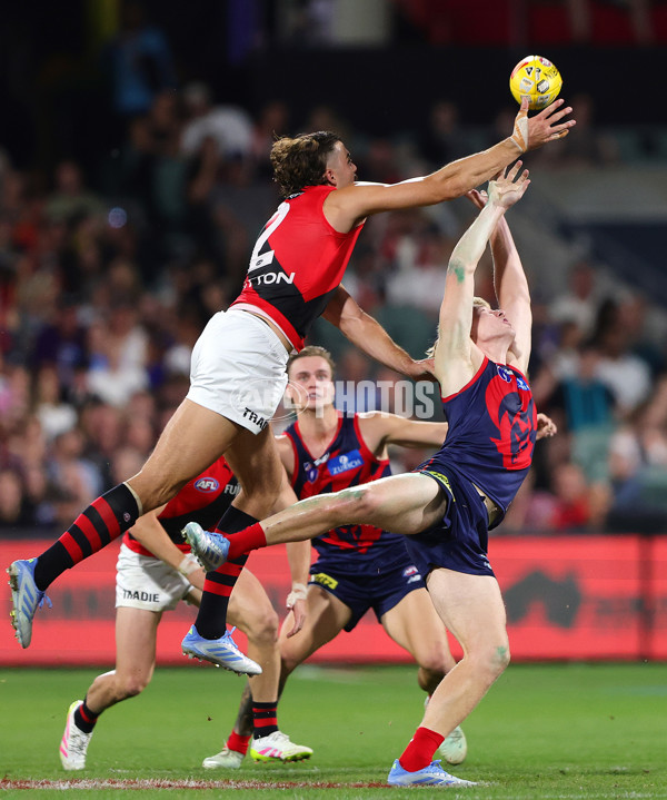 AFL 2025 Round 05 - Melbourne v Essendon - A-58553524