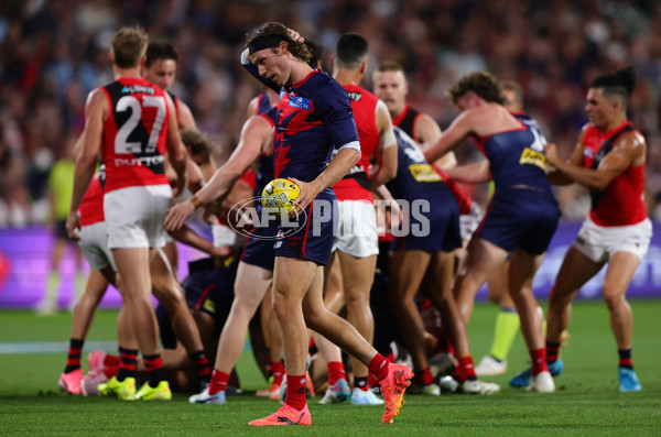 AFL 2025 Round 05 - Melbourne v Essendon - A-58554982