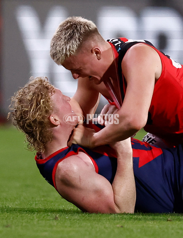 AFL 2025 Round 05 - Melbourne v Essendon - A-58555012