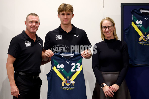 2025 Marsh AFL National Academy Boys Jumper Presentation - A-58566574