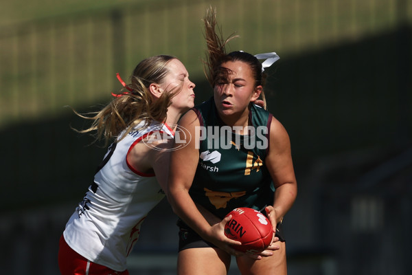 Marsh AFL National Development Championships U16 Girls 2025 - Sydney Swans v Tasmania - A-58596549