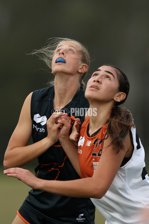 Marsh AFL National Development Championships U16 Girls 2025 - GWS Giants Academy v Northern Territory - A-58599297