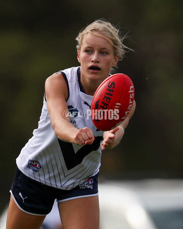 Marsh AFL National Development Championships U16 Girls 2025 - Victoria Country v Victoria Metro - A-58614190