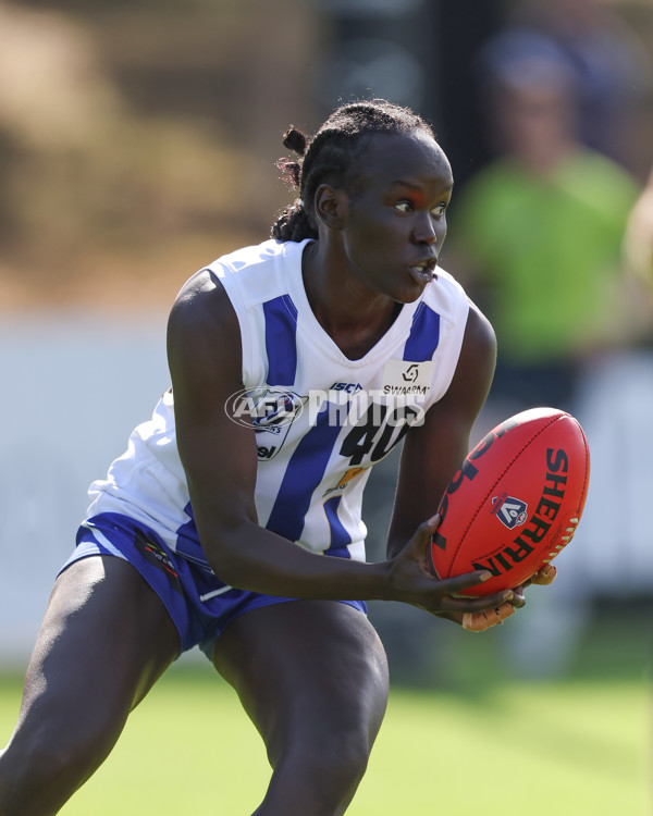 VFLW 2025 Round 01 - North Melbourne v Carlton - A-58722144