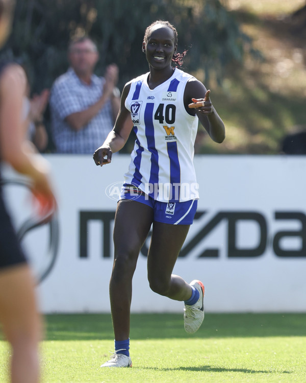 VFLW 2025 Round 01 - North Melbourne v Carlton - A-58722145