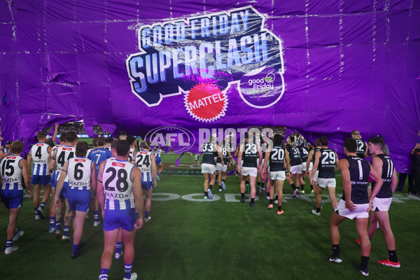 AFL 2025 Round 06 - North Melbourne v Carlton - A-58738641