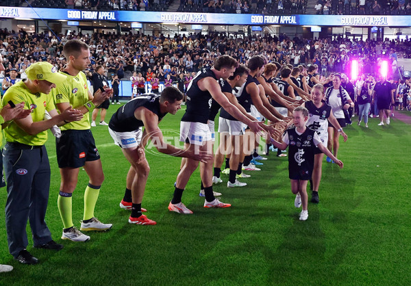 AFL 2025 Round 06 - North Melbourne v Carlton - A-58738653