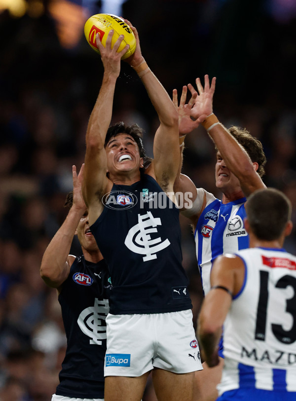 AFL 2025 Round 06 - North Melbourne v Carlton - A-58738657