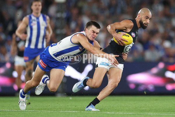 AFL 2025 Round 06 - North Melbourne v Carlton - A-58738660