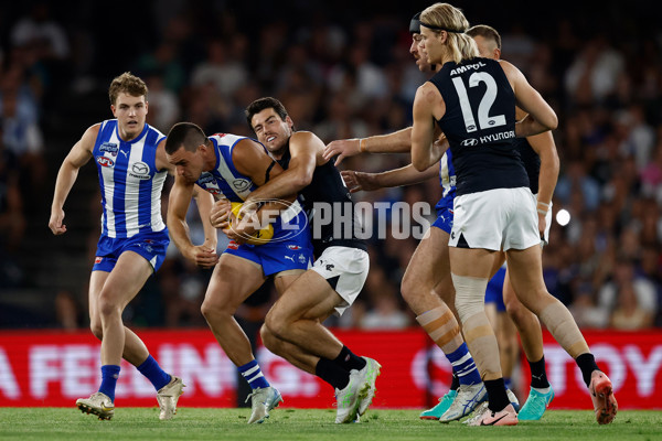 AFL 2025 Round 06 - North Melbourne v Carlton - A-58741619