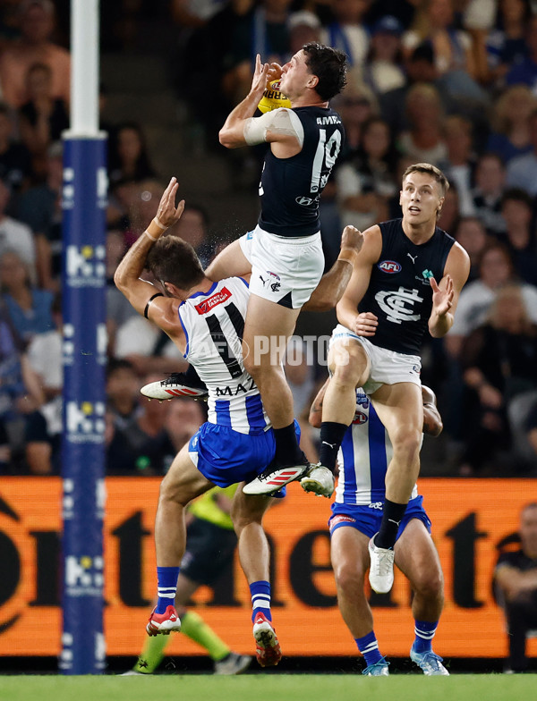 AFL 2025 Round 06 - North Melbourne v Carlton - A-58741664