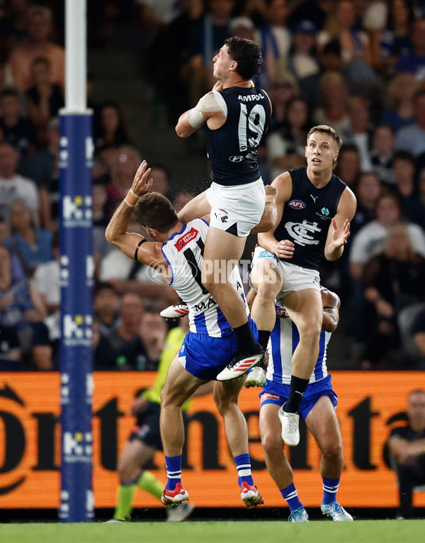 AFL 2025 Round 06 - North Melbourne v Carlton - A-58741665