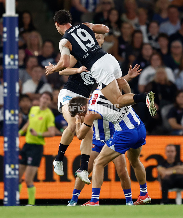 AFL 2025 Round 06 - North Melbourne v Carlton - A-58741667