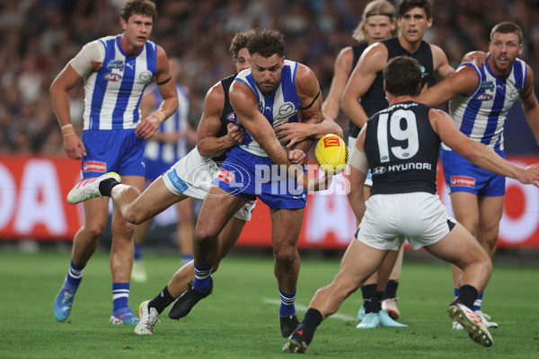 AFL 2025 Round 06 - North Melbourne v Carlton - A-58741675
