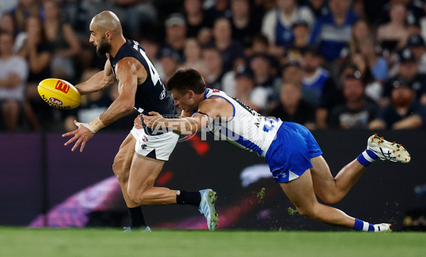 AFL 2025 Round 06 - North Melbourne v Carlton - A-58741686