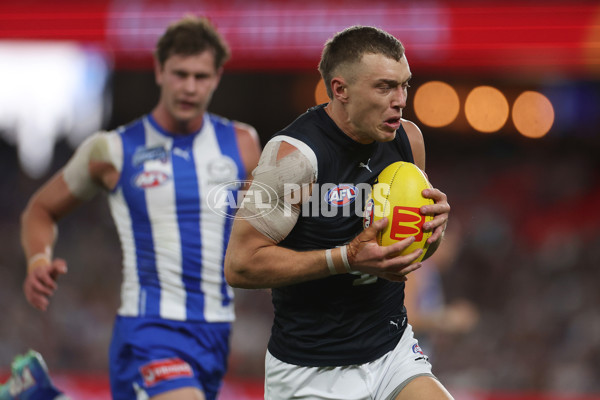 AFL 2025 Round 06 - North Melbourne v Carlton - A-58741696
