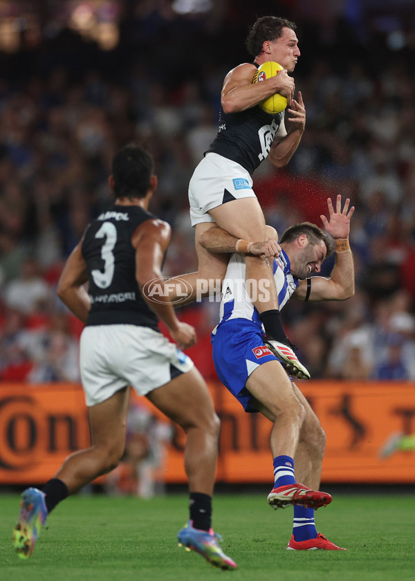 AFL 2025 Round 06 - North Melbourne v Carlton - A-58741698