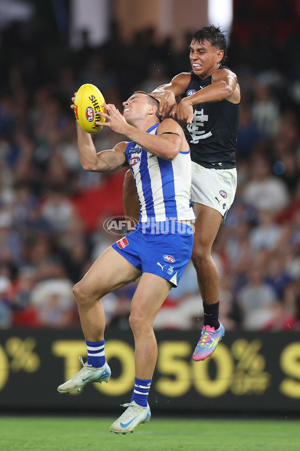 AFL 2025 Round 06 - North Melbourne v Carlton - A-58743508