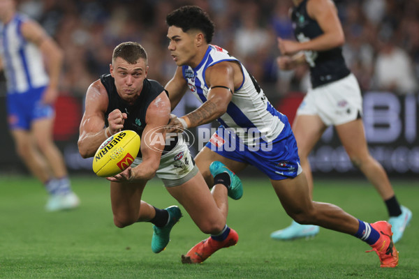 AFL 2025 Round 06 - North Melbourne v Carlton - A-58744509