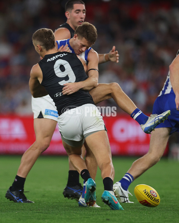AFL 2025 Round 06 - North Melbourne v Carlton - A-58744524