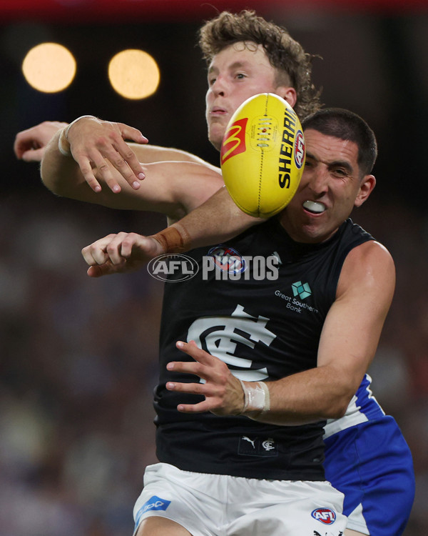 AFL 2025 Round 06 - North Melbourne v Carlton - A-58744528