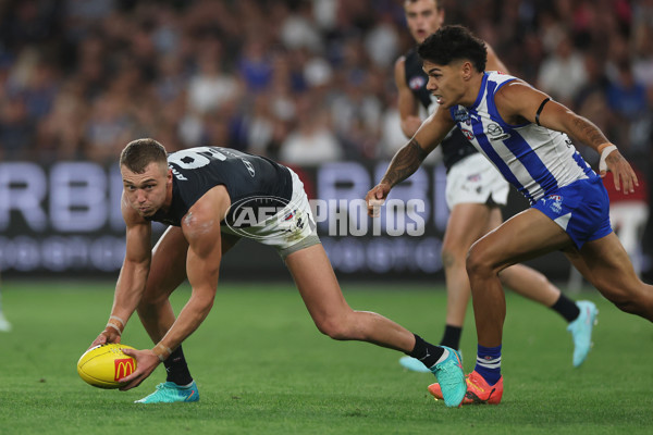 AFL 2025 Round 06 - North Melbourne v Carlton - A-58745964